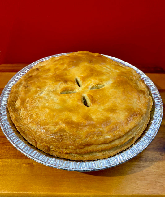 Vegan turkey pot pie