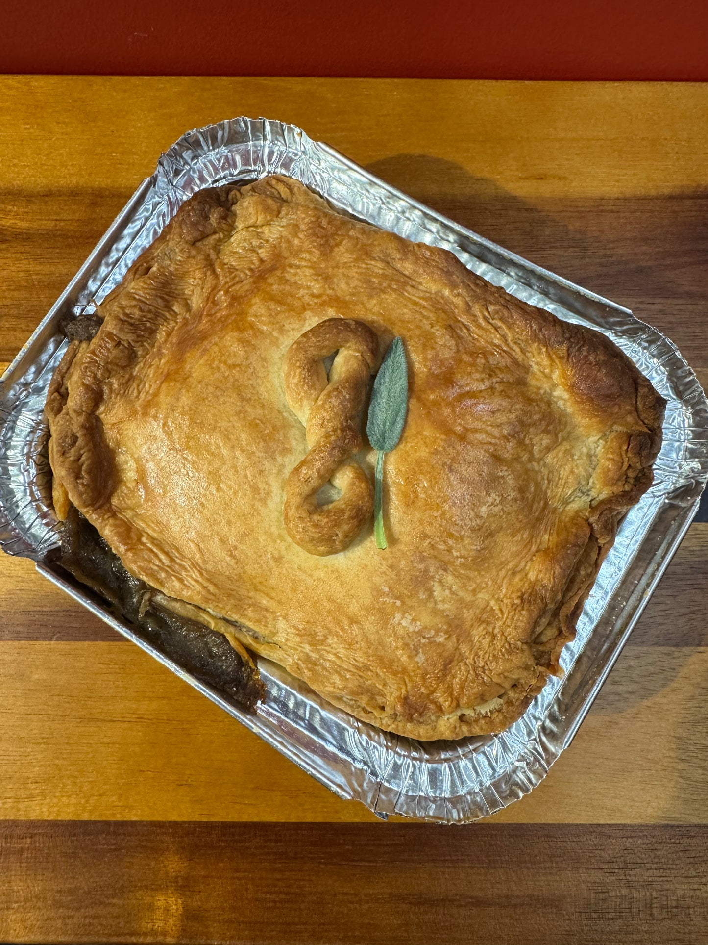 Vegan turkey pot pie