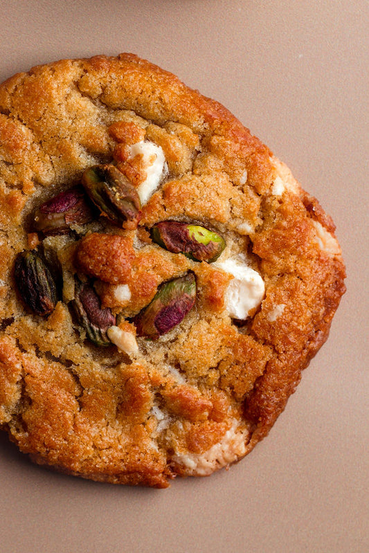 White chocolate & pistachio cookie (7 pck)