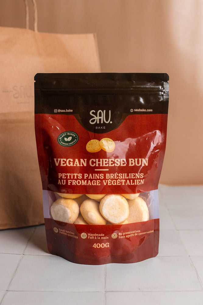 Pão de Beijo (Vegan cheese bun)