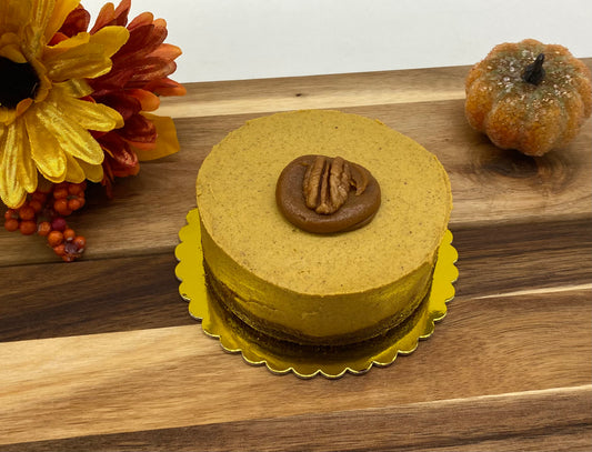 4" Pumpkin Cheesecake