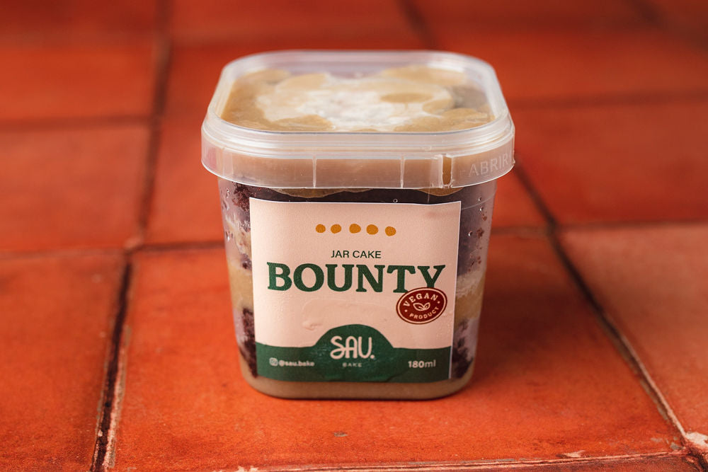 Jar cake (bolo no pote) Bounty (prestigio)